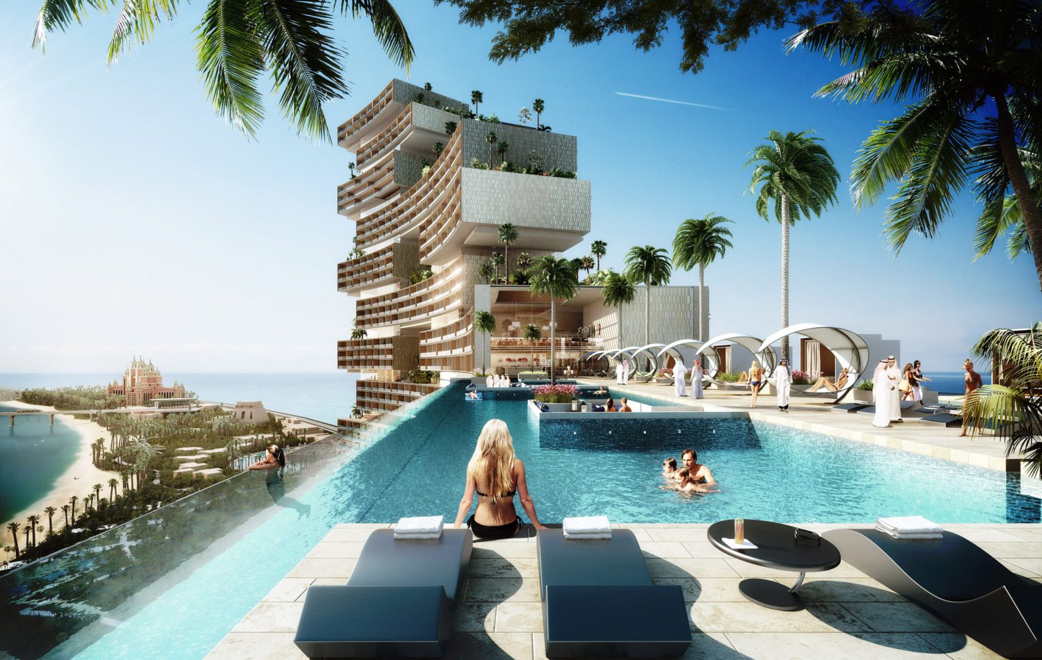 Royal resorts and residences in atlantis