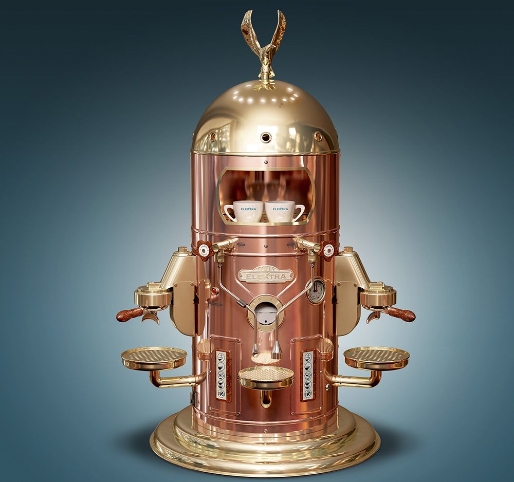 Cafetera de lujo estilo retro - Elektra Belle Epoque 