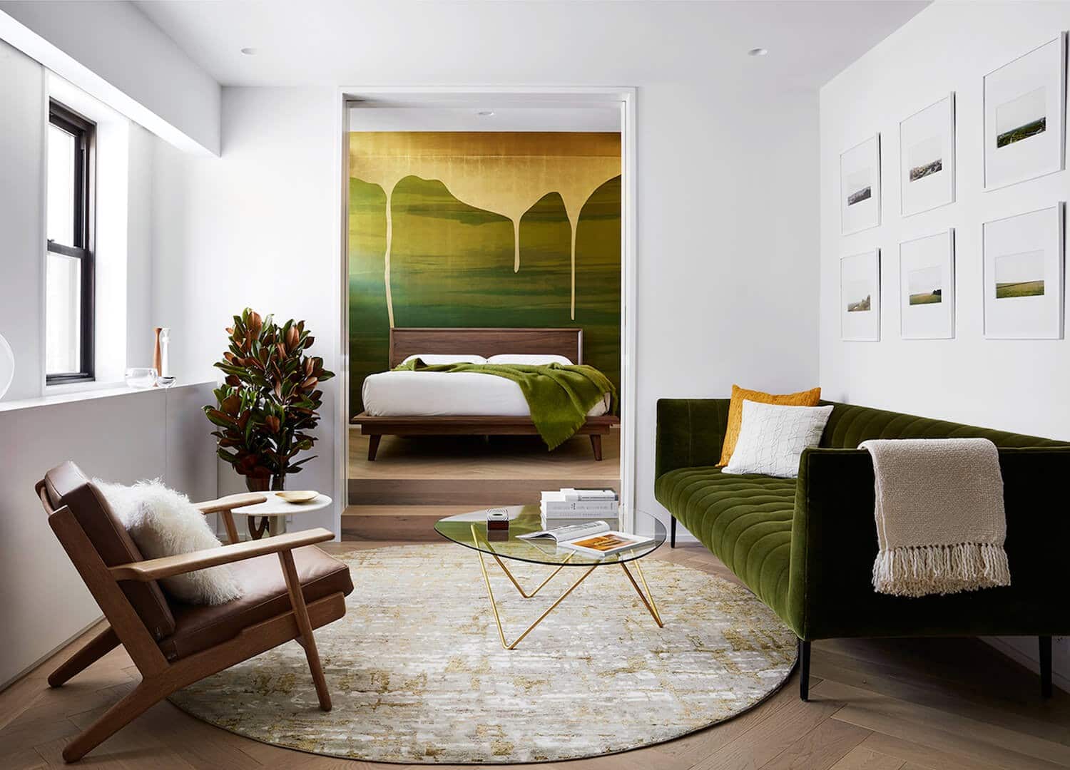Interior Design Project Brings Nature Inside This New York Apartment green design ideas inspirations11